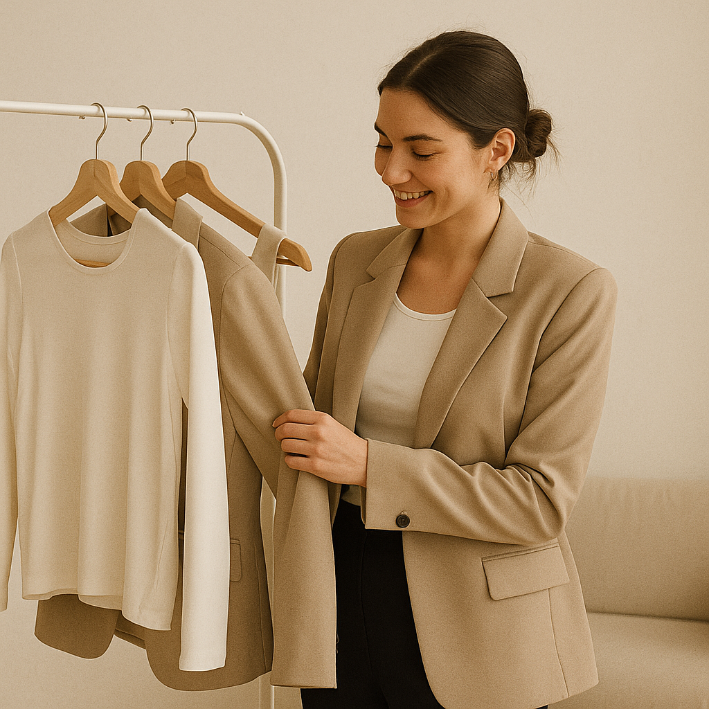 Guia Completo: Como Montar um Guarda-Roupa Cápsula Feminino com Peças Atemporais