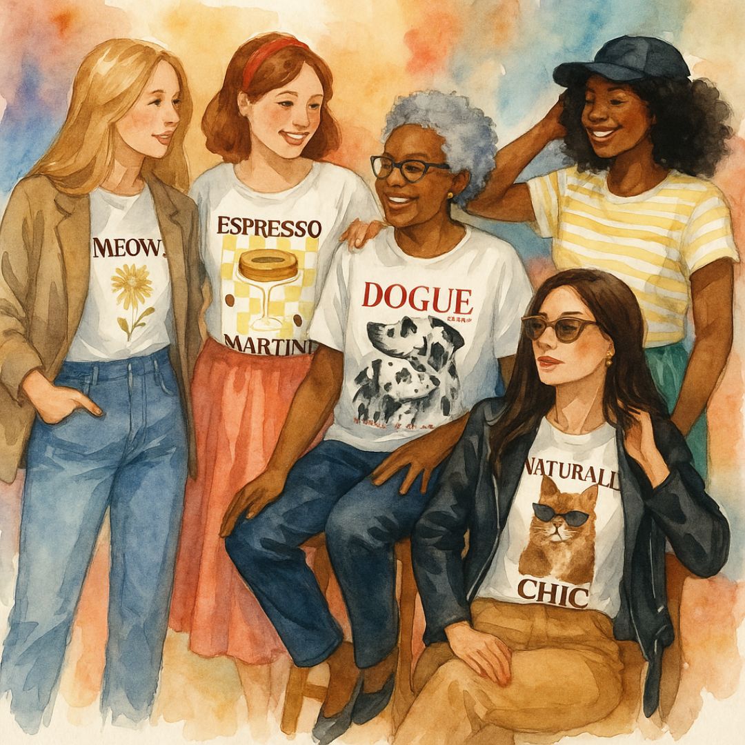 Como transformar uma camiseta feminina básica em 5 looks diferentes