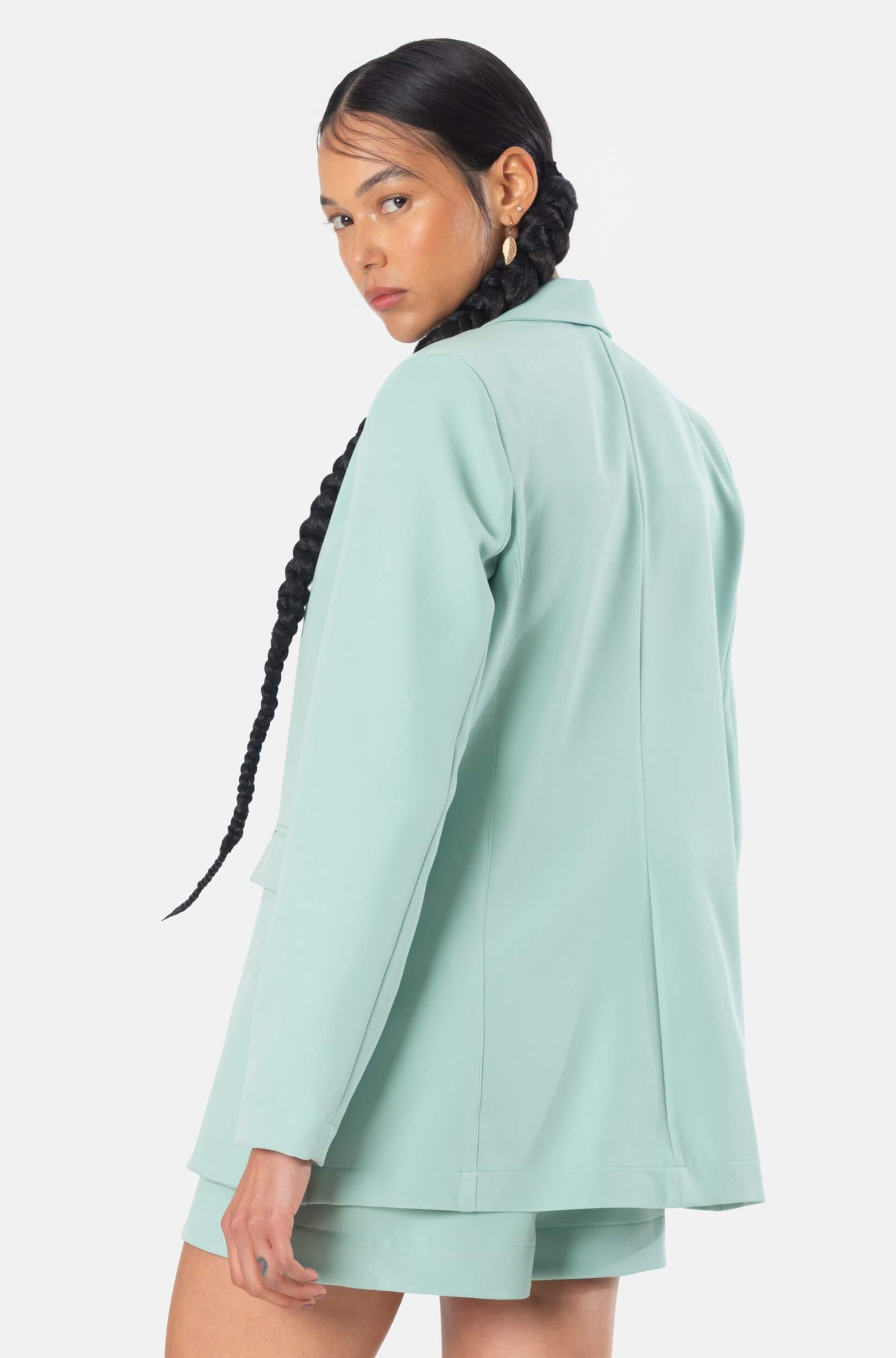 Blazer Alfaiataria Feminino Verde