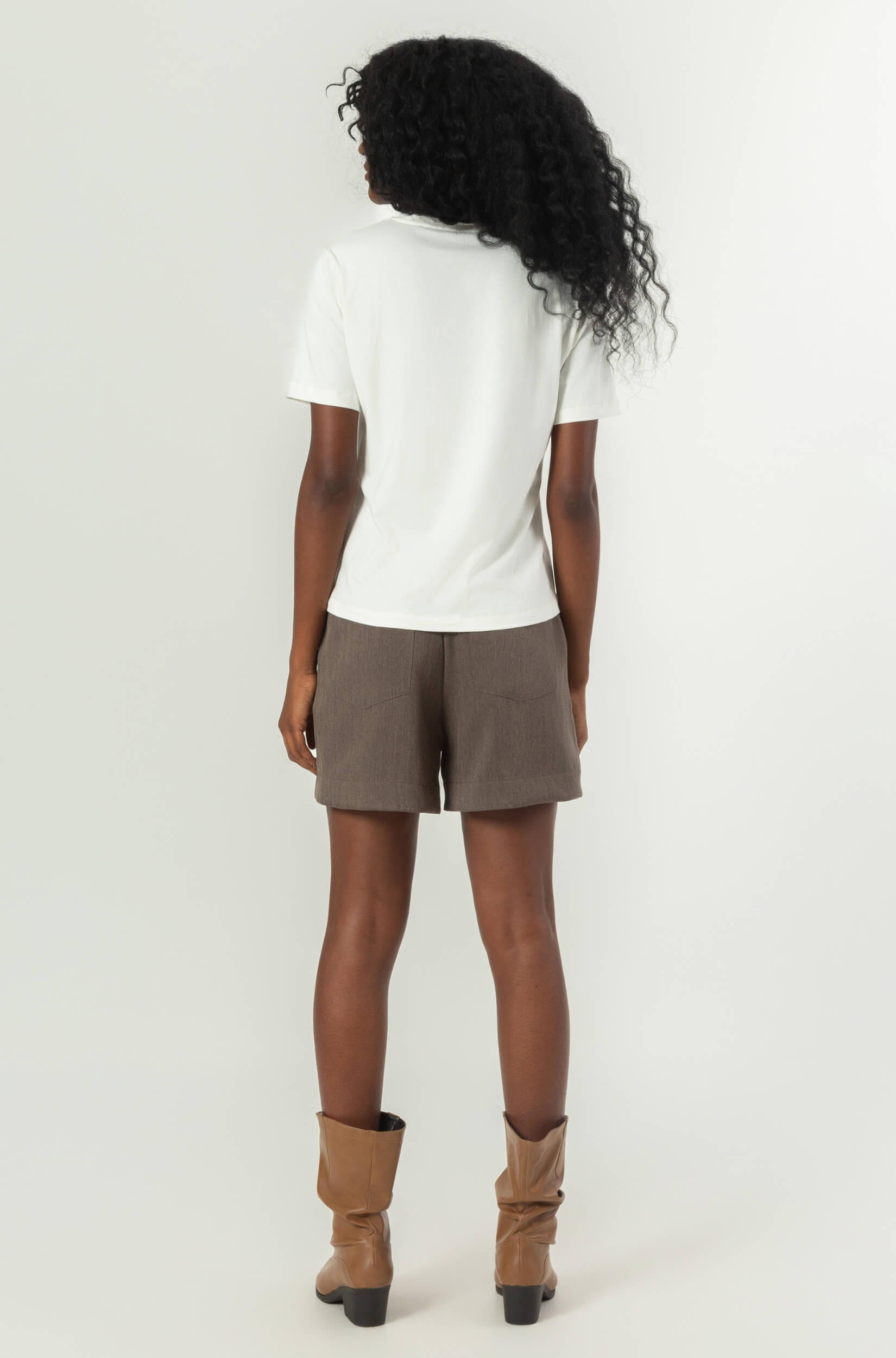 Camiseta Estampada Feminina Branca Blossom