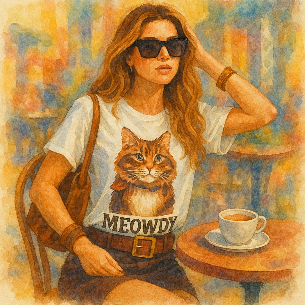 O dia em que minha camiseta feminina virou protagonista do rolê.