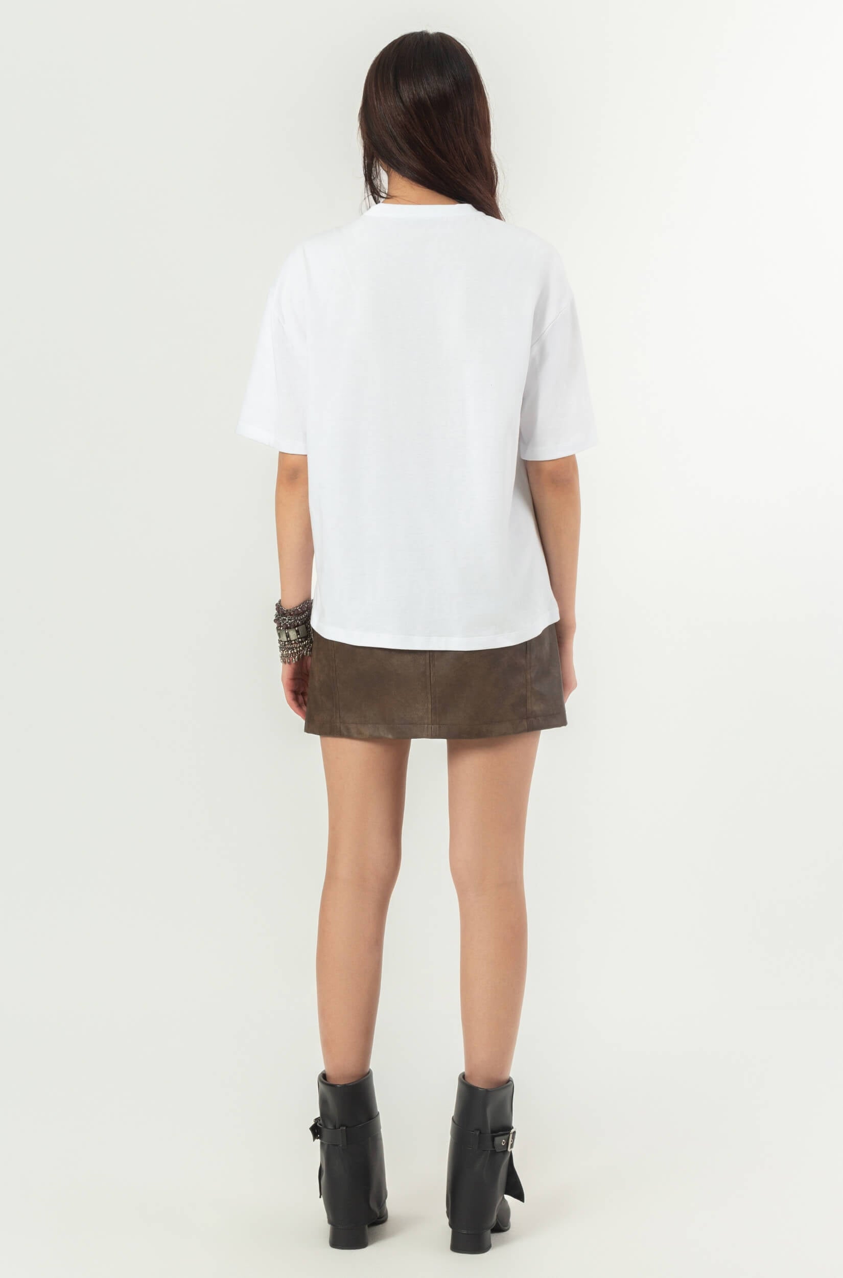 Camiseta Estampada Feminina Branca Sweet Heart
